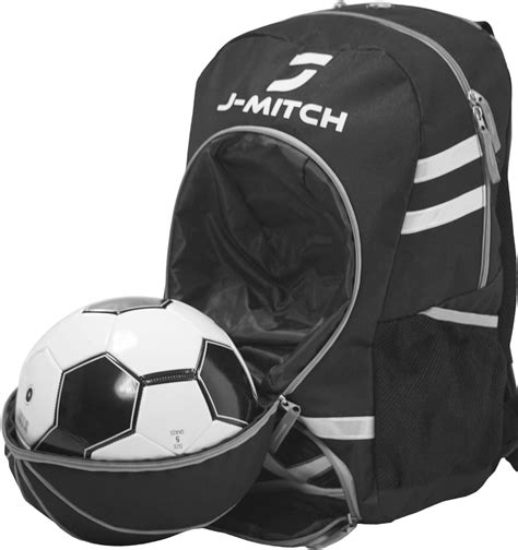 soccer bag with ball compartment.